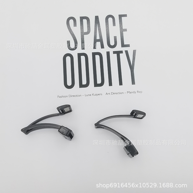 Watch Accessories Magnetic Folding Watch Buckle Suitable for Huawei Samsung Silicone Watch Strap Universal Watch Strap Buckle Factory Wholesale