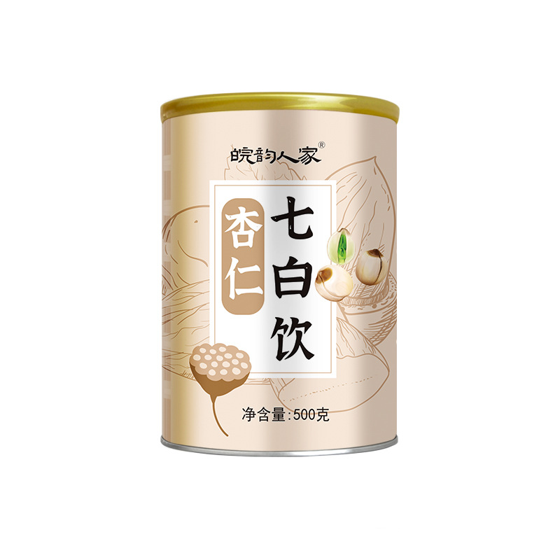 Wanyun people's almond seven white drink instant breakfast drink meal replacement powder wholesale meal substitute seven white drink almond powder a piece