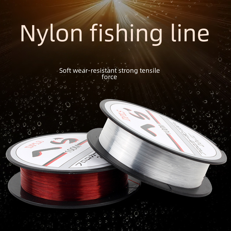 Factory wholesale 100 meters fishing line Main line fishing line nylon line fishing gear table fishing line finished line group fishing line
