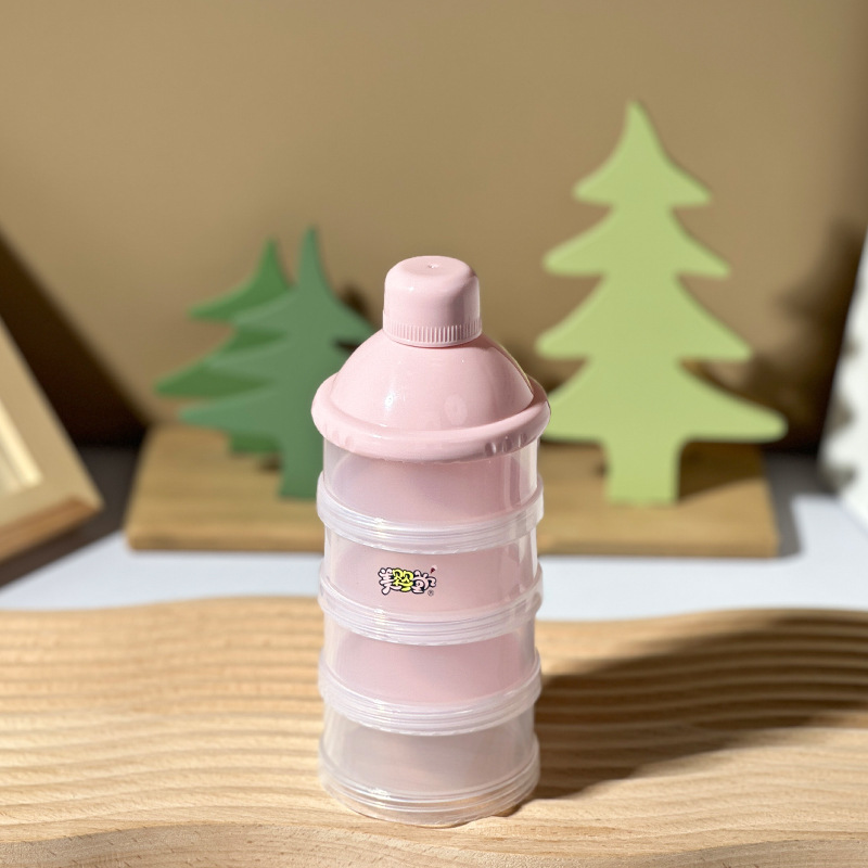 Outgoing Portable Transparent Multi-Layer Milk Powder Cartridge Removable Baby Large Capacity Milk Powder Cartridge Maternal and Infant Supplies Wholesale Cartridge