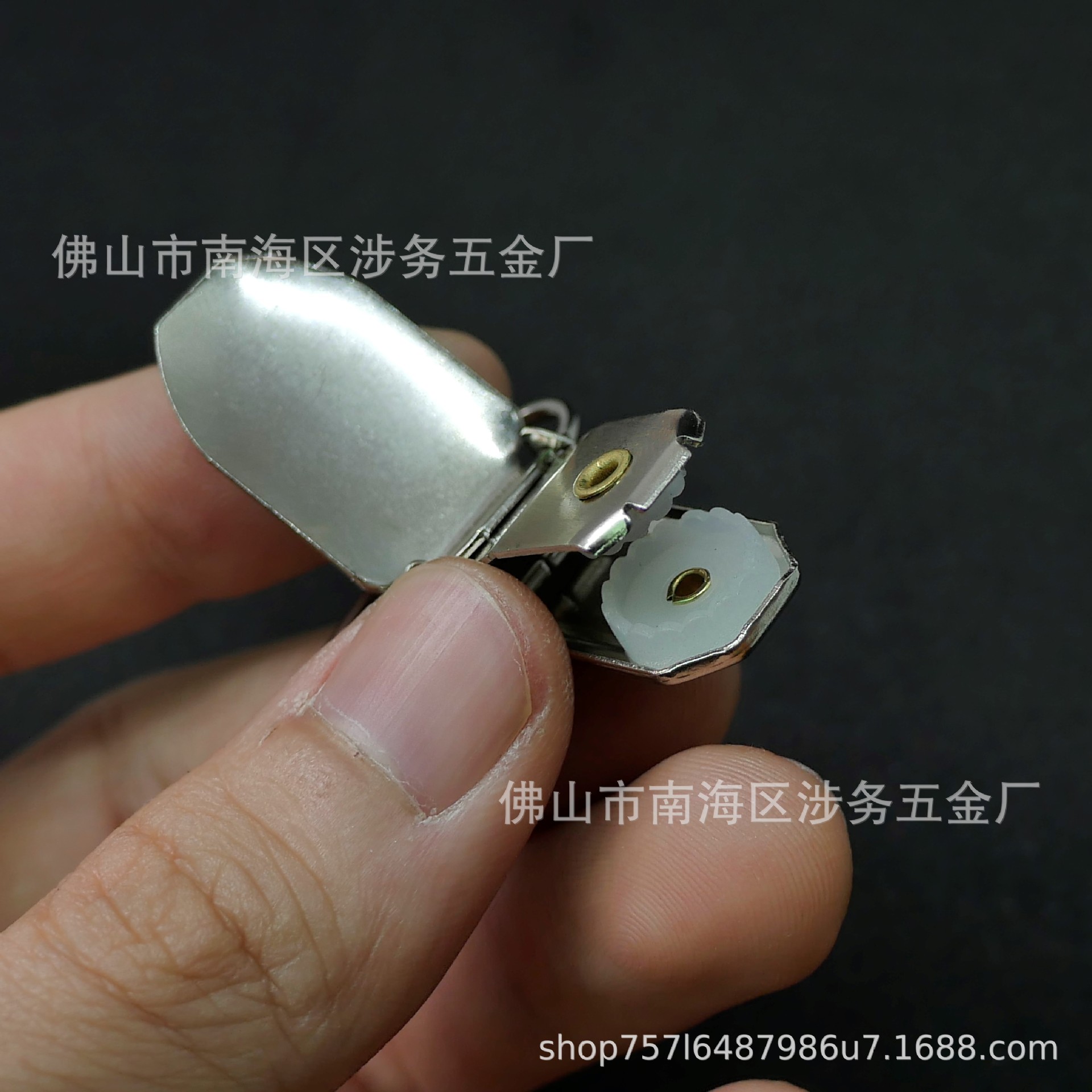 Foshan Factory Direct Duckbill Buckle Strap Clip Fixed Clip Metal Non-slip Clip Spot Straight Hair