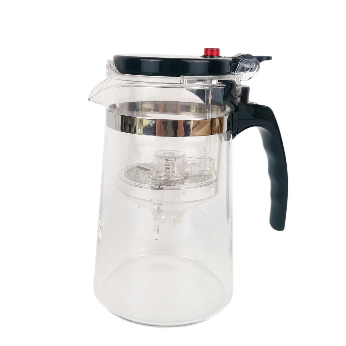 Piaoyi Cup Teapot Household Filter Tea Maker Teapot Tea Glass Gift Free Silk Screen LOGO