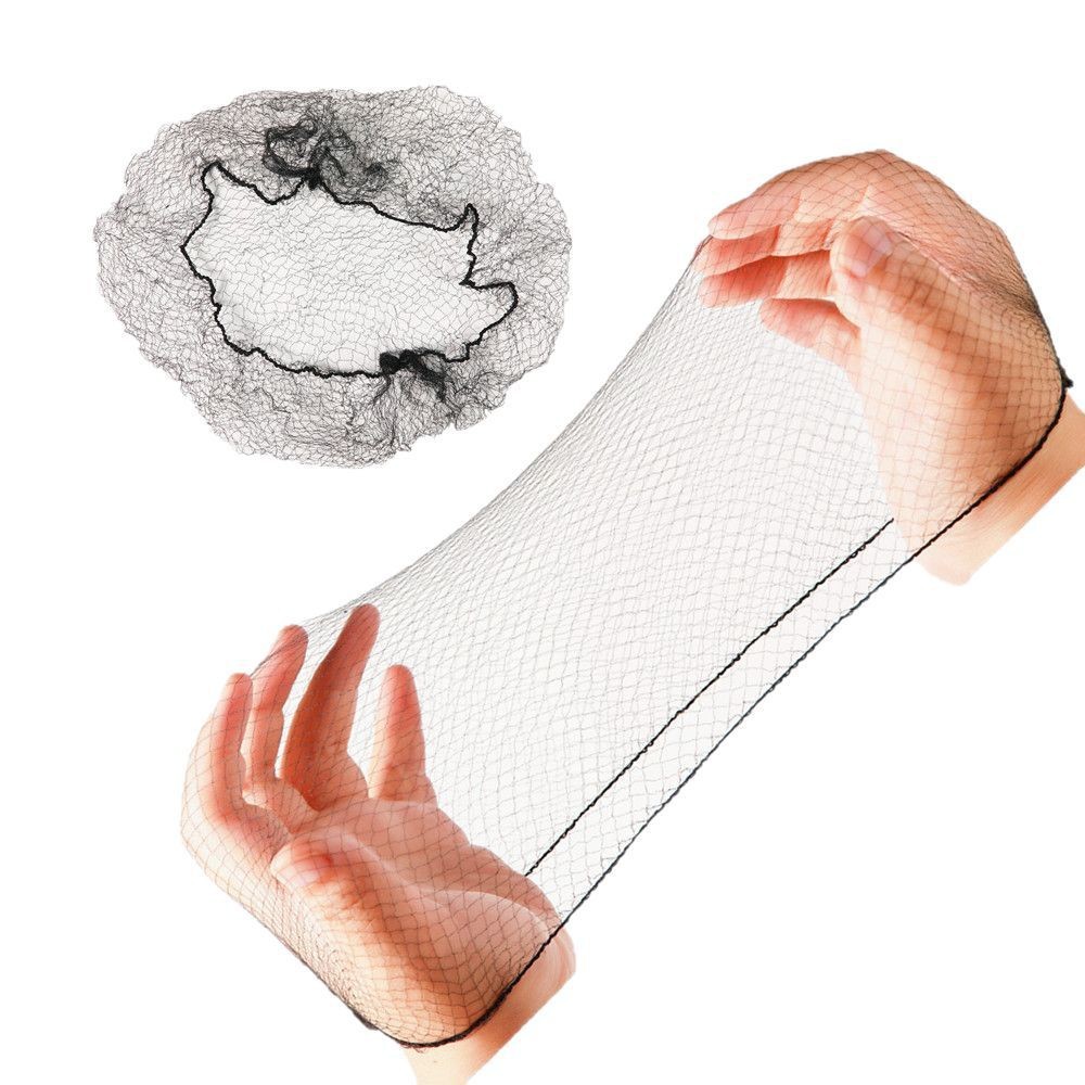 Black Simple Invisible Hair Net for Women, Ultra-Fine Hair Net Bag for Nurses, Kidsren's Dance Hair, High Elastic Hair Net Hair Bag