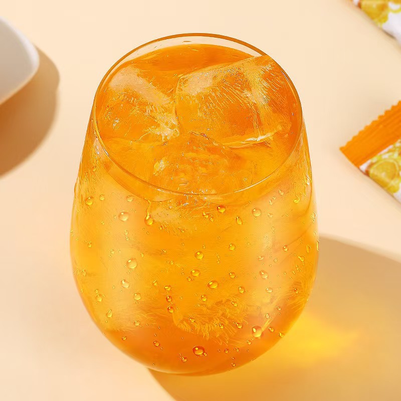 Citrus Powder Flavored Solid Drink 10g Summer Drink Brewing One Piece Instant Orange Granule Juice Citrus Powder