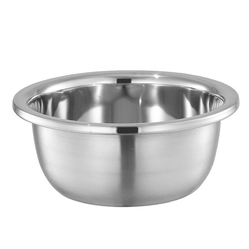 304 stainless steel basin thickened thickened stainless steel soup basin stainless steel seasoning pot egg bowl and noodle washing basin