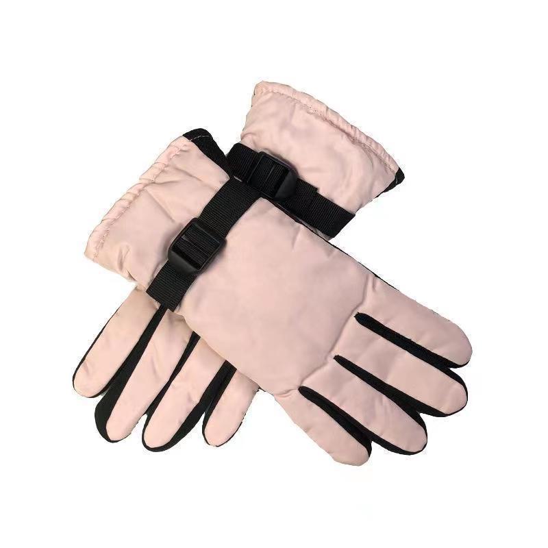 Outdoor Sports Mountaineering Fishing Thickened Warm Gloves Winter Electric Car Riding Windproof Cold-proof Cashmere Gloves