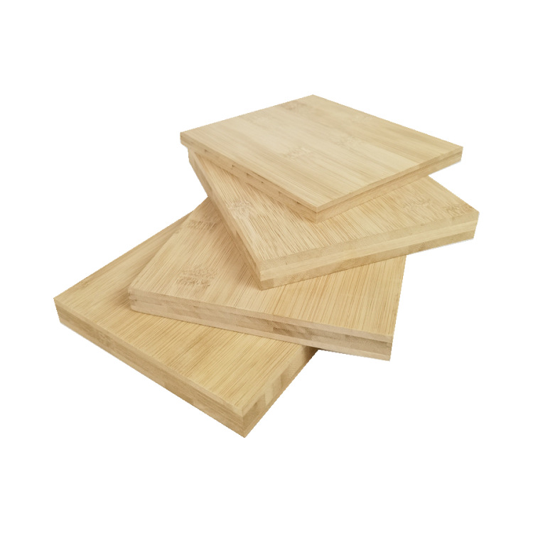 Flat Bamboo Board Carbonized Flat-Pressed Bamboo Board 4-30mm Bamboo Box Crafts Material Non-Cracking Environmentally Friendly Building Materials