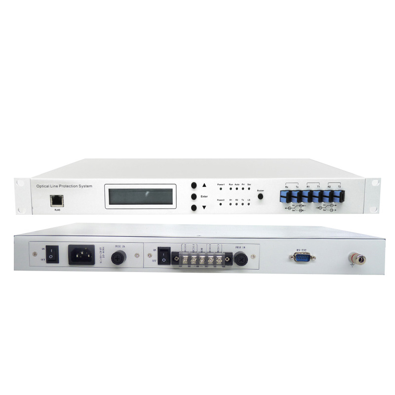 Olp Optical Line Protection System Equipment 1:1 Selection and Reception 1+1 Dual Transmission and Reception Single Fiber and Dual Fiber Automatic Switching