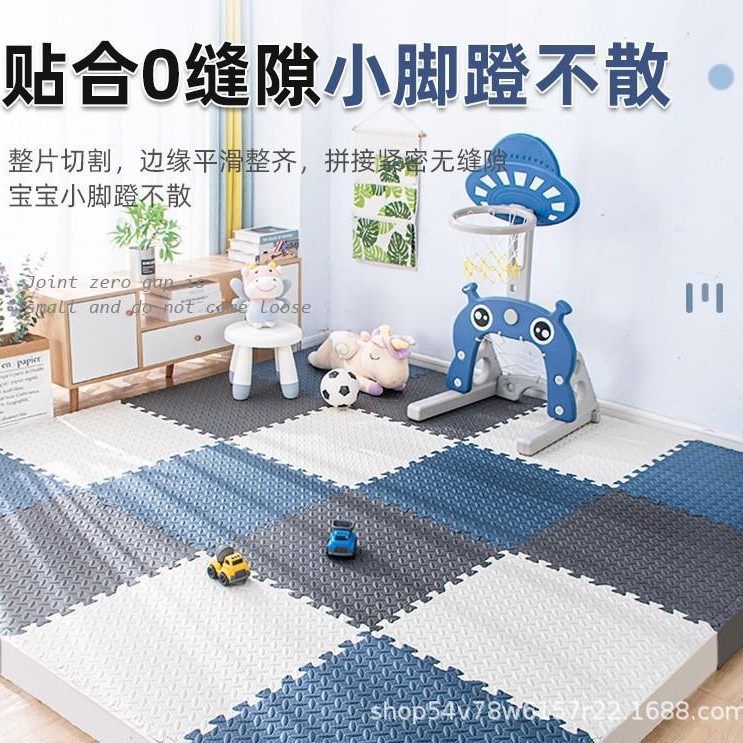 Многофактурный детский коврик для ползания, сплошной коврик для пола, пазл татами