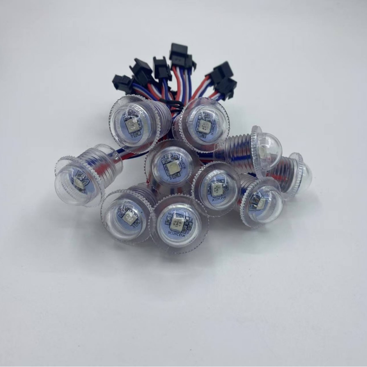 20mm Kidsren's Playground Ferris Wheel Full-Color Light String Phantom Transparent 16703Ic Mushroom Light High Highlight Light Source