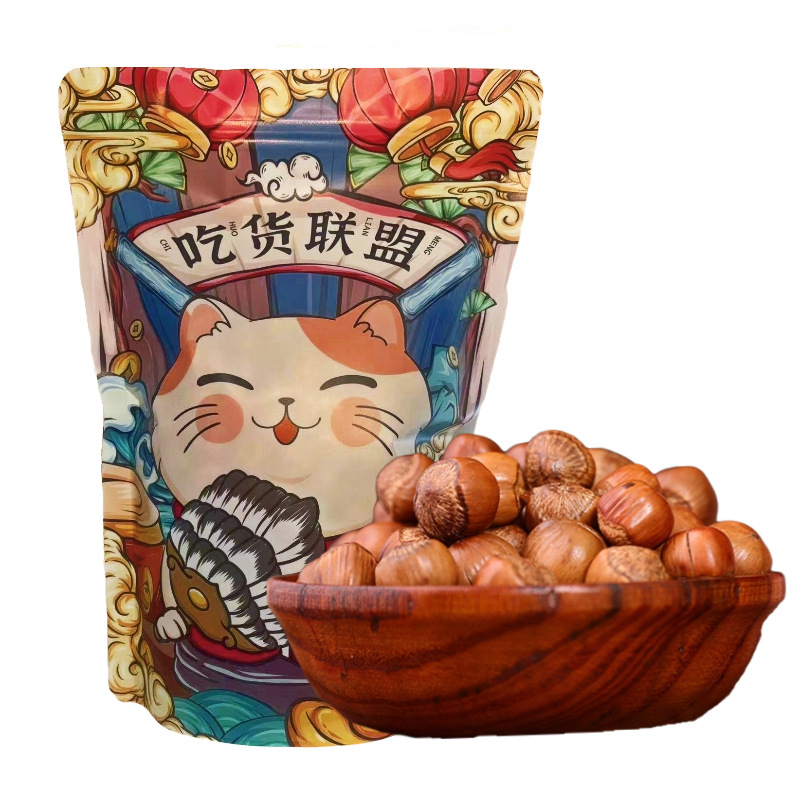 Liaoning Tieling Kaiyuan open hazelnut thin skin large particles northeast specialty dried fruit fried goods new goods factory direct delivery
