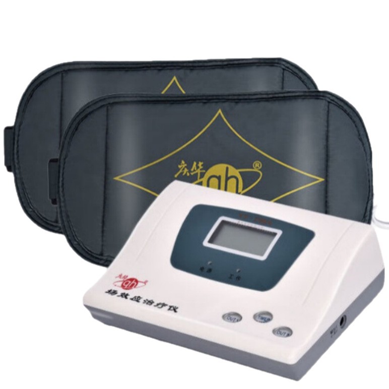 Cross-Border Qinghua T08A Field Effect Physiotherapy Instrument Dual Output Household Two Hot Compress Belt Physiotherapy Instrument Yf-T08A