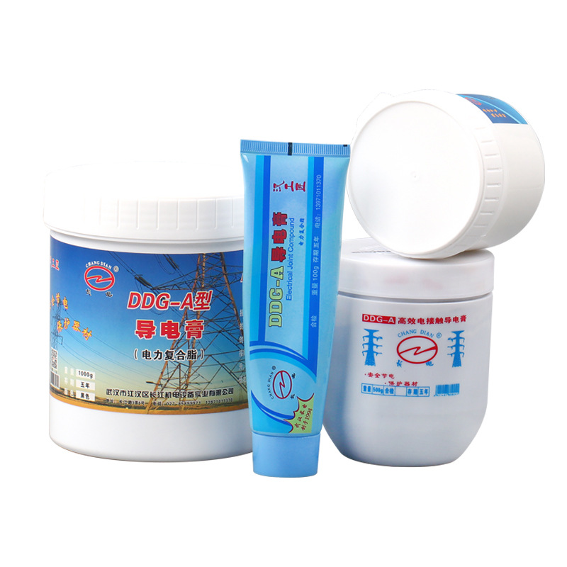 Conductive Paste Power Compound Grease DDG-A Wuhan Changdian Brand High Efficiency Electrical Contact Anti-oxidation Black and White Conductive Grease