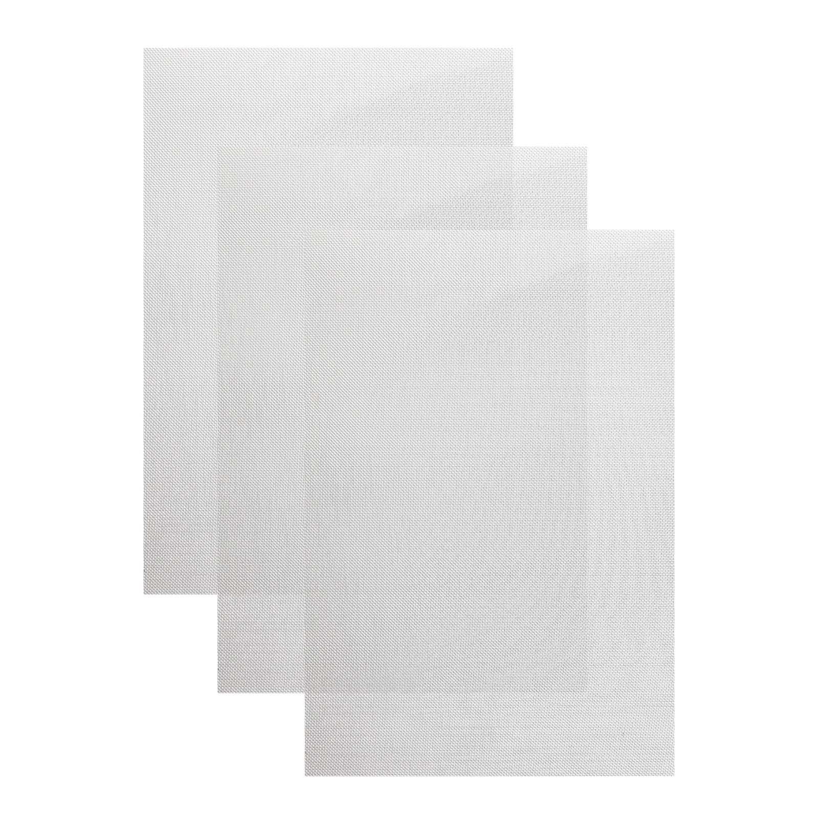 3 Sheets of Stainless Steel Repair Mesh for Car Bumper Repair Machine Welding Plastic Hole Crack Repair Mesh