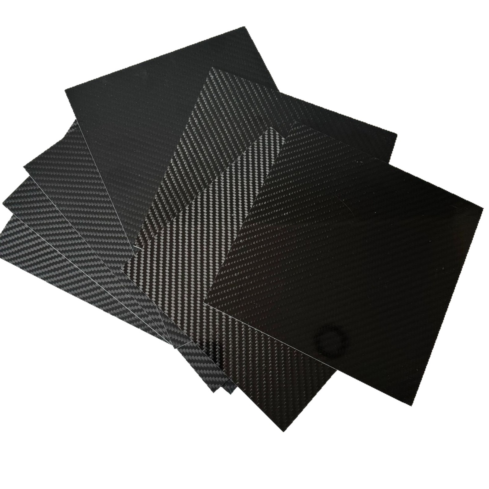 High-Strength Carbon Fiber Sheet Cutting and Processing Plain Weave Twill High-Temperature Resistant Composite Waterproof Material Manufacturer Wholesale