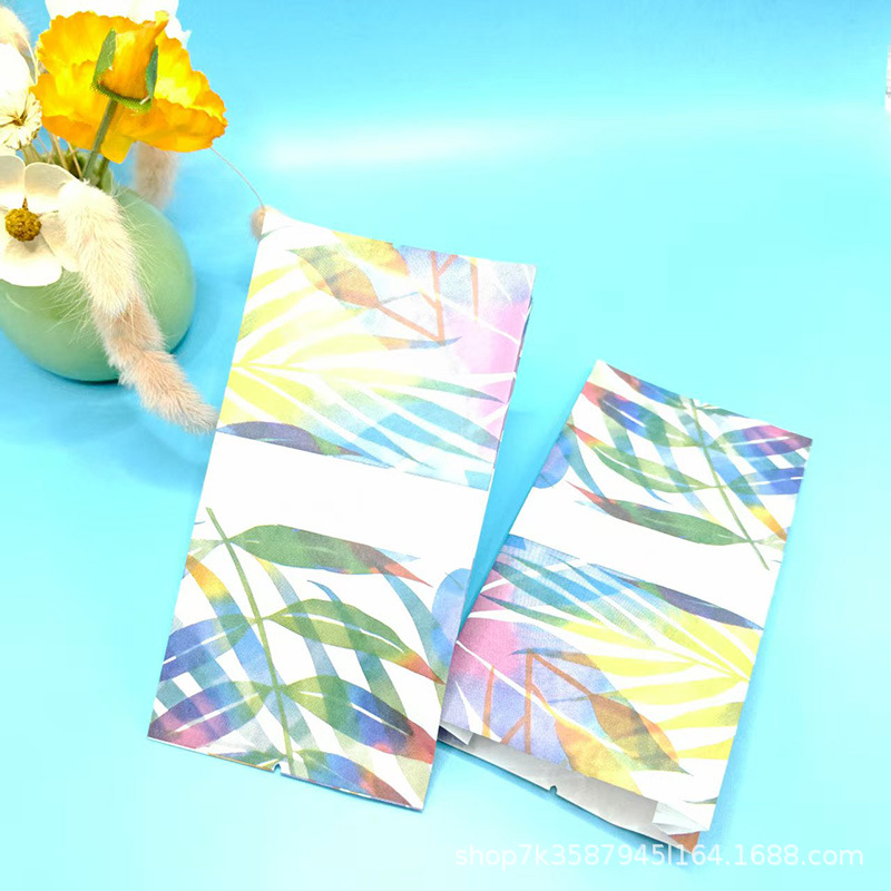 Source Customized Middle-Sealed Air Valve Coffee Bag Color-Printed Back-Sealed Accordion Packaging Bag Pal Paper Degradable Environmentally Friendly Bag