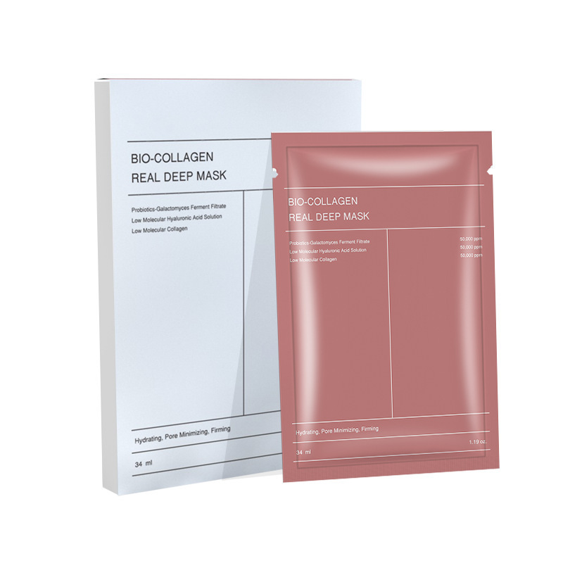 Cross-Border Bio-Collagen Bio-Collagen Facial Mask, Whitening and Translucent Split-Type Patch Face Mask