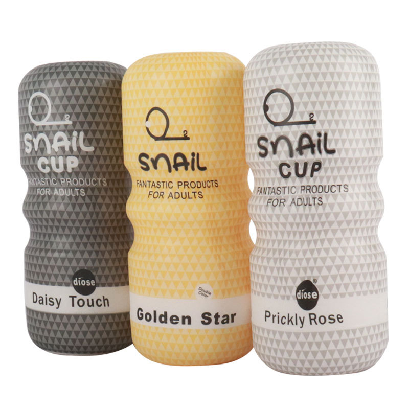 Snail cup penis trainer for men portable aircraft cup mouth cup men's masturbation Snail aircraft cup