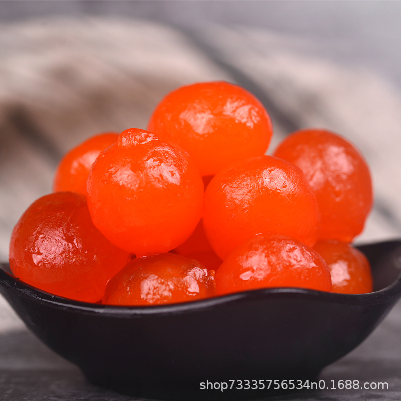 Wholesale Haidongxu Salted Egg Yolk Red Heart Lotus Seed Paste 24 Pieces 200g for Baking Mooncakes and Rice Dumplings Egg Yolk Filling