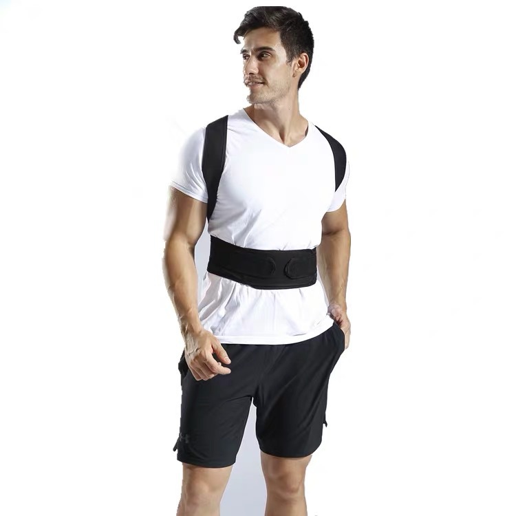 Cross-Border Correction Belt for Men and Women, Spine Corrector for Students and Office Workers, Anti-Hunchback Invisible Shoulder Opening Posture Correction Belt