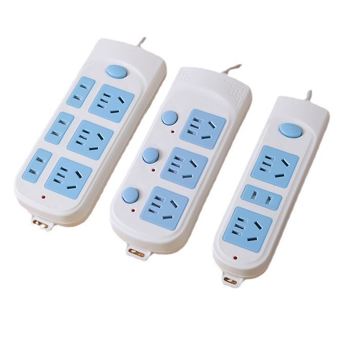 Multi-plug Multi-function Socket Board Wired Plug Board Socket Multi-plug Switch Plug Board Office Household Multi-hole Plug