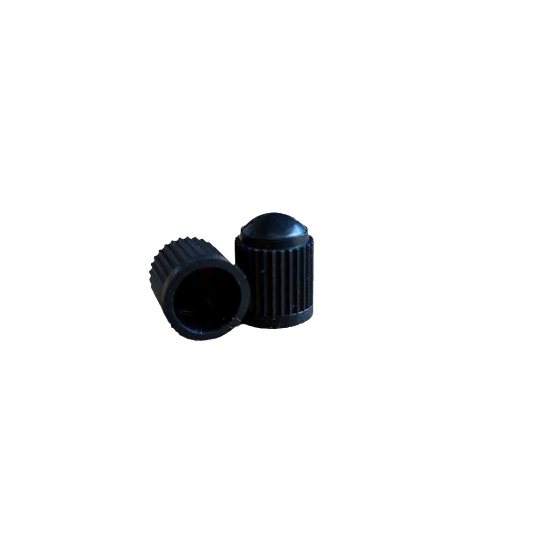 Factory Direct Sales car bicycle tire black plastic valve cap dust cover dust cap