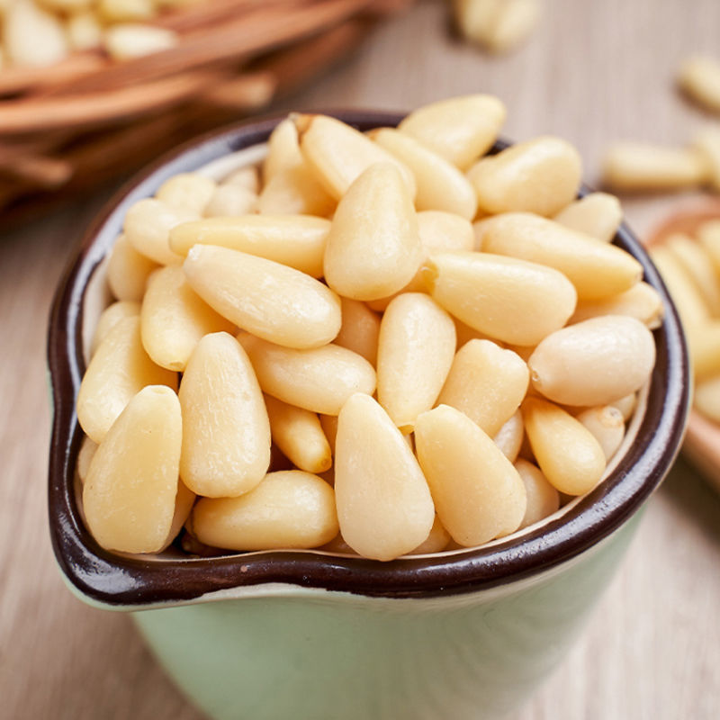 New Northeastern Pine Nuts Wholesale Cooked Shellless Nuts Snacks for Pregnant Women 150G/500G
