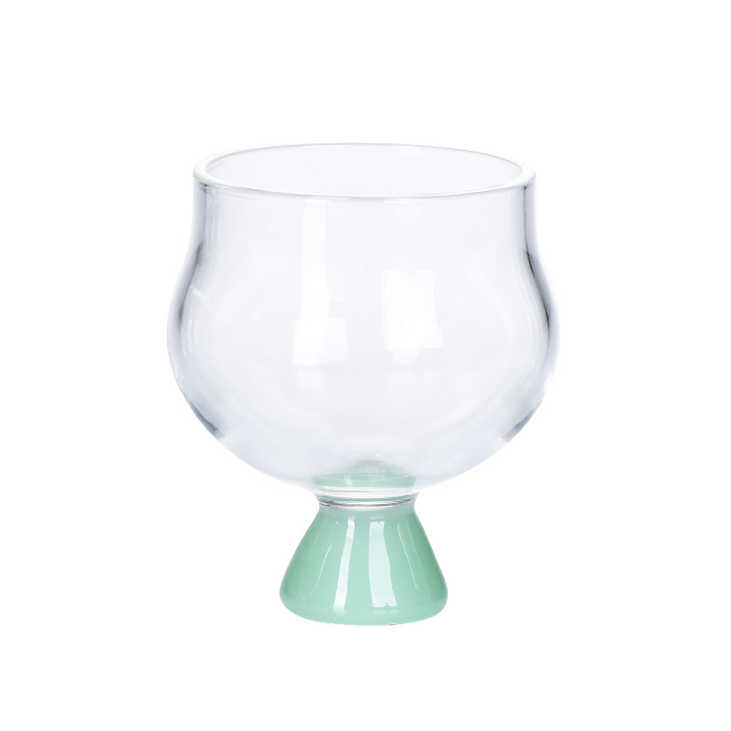 Glass goblet transparent heat-resistant fragrance cup creative master cup white wine small wine cup wholesale kung fu tea cup tea set