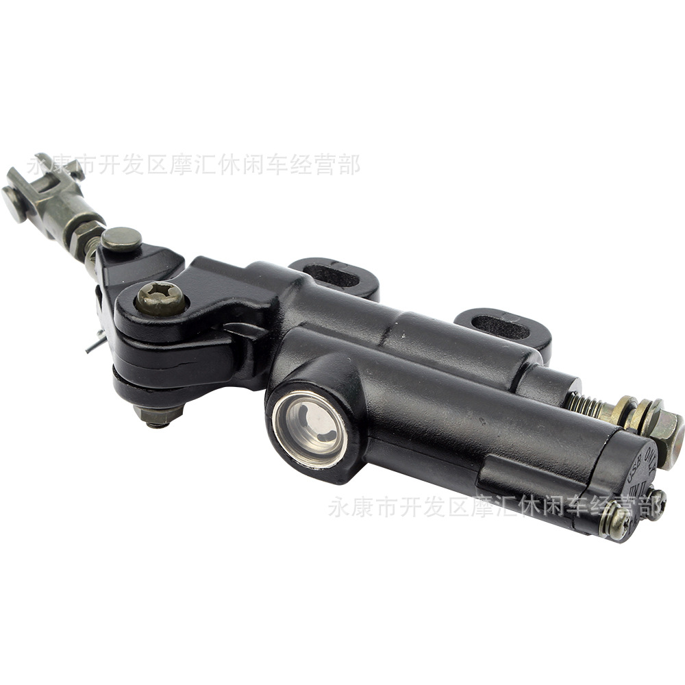Motorcycle accessories suitable for Suzuki Yamaha Kawasaki sports car rear brake upper pump one-piece one-word pump
