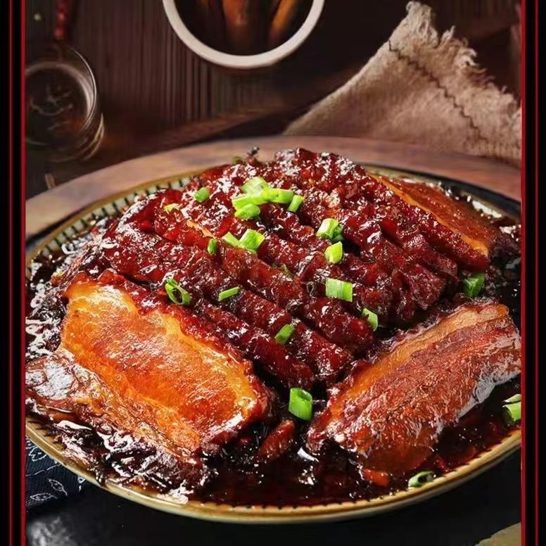 Sichuan Baba banquet authentic pork with five flowers and preserved vegetables semi-finished products wholesale pre-food fast food convenient and convenient
