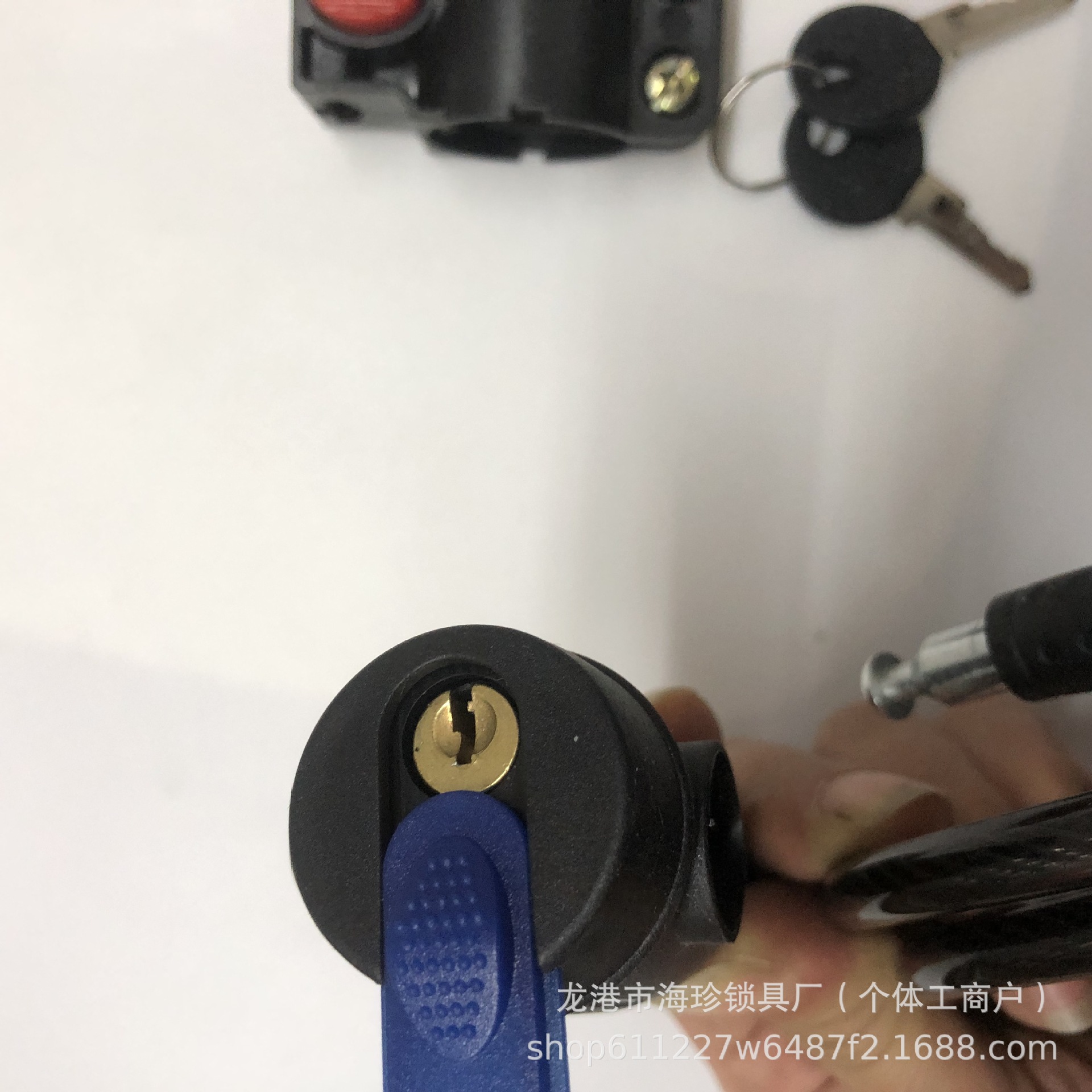 Bicycle locks mountain bike with lock frame wire lock bicycle ring lock steel cable lock road car anti-theft lock wholesale