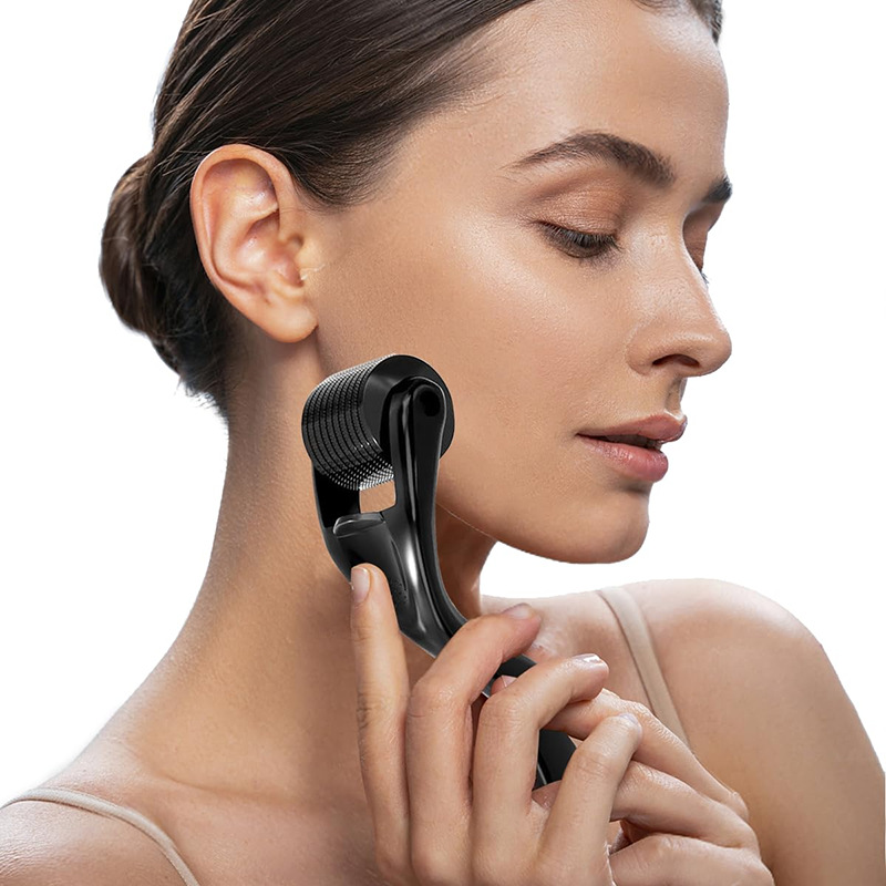 Экспорт, 540 игольчатый роллер для красоты, массажный роллер для лица и бороды