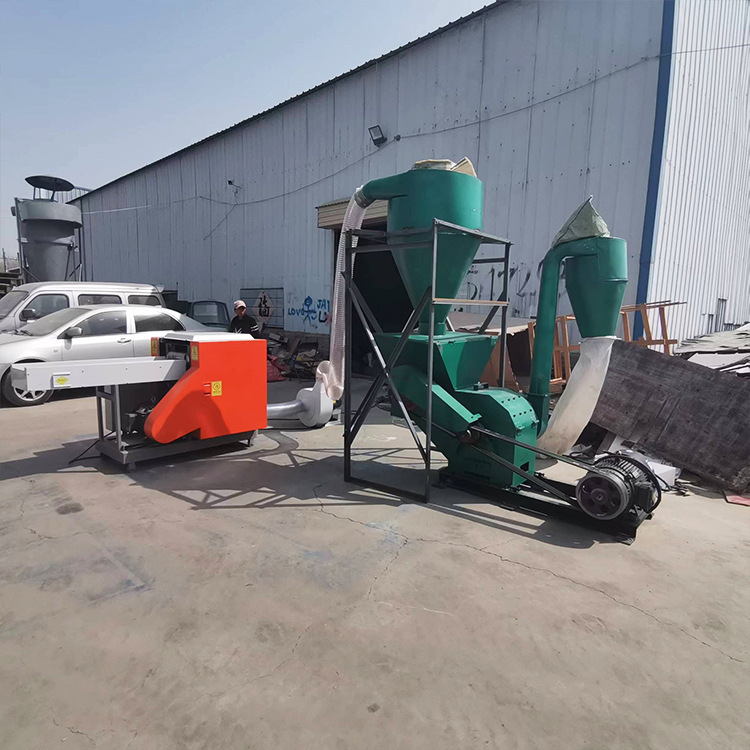 Waste Cloth Sponge Crusher Multi-Purpose Crusher Manufacturer Crusher for Old Clothes Filling