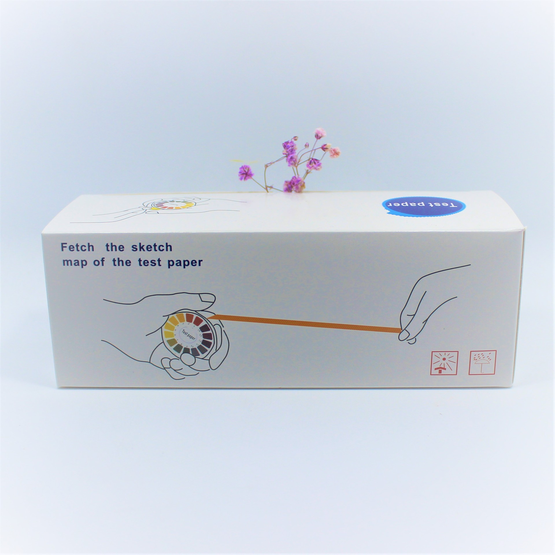 DF tape type acid-base test paper 0-14ph test paper acid-base tester chemical laboratory for ship dyeing and weaving factory