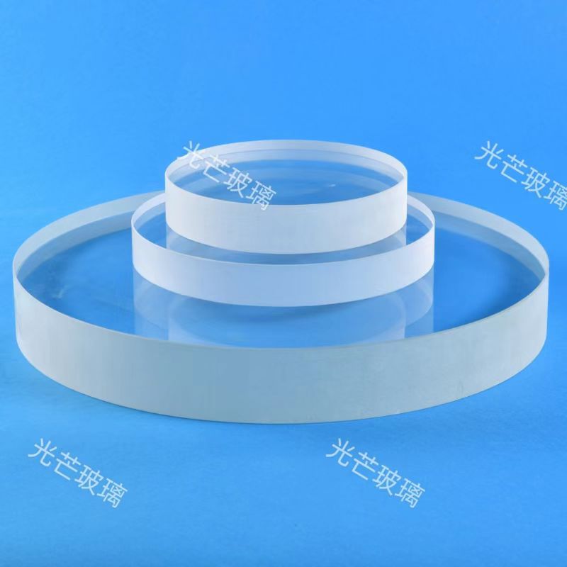 Guangguang's Own Brand Chemical Pressure Vessel Optical Tempered High Borosilicate Glass Sight Window Can Be Customized