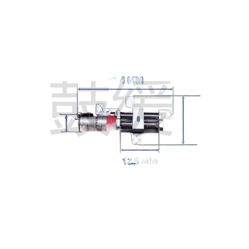 Micro Screw Stepper Motor Slide, All-Metal Planetary Reduction, Mobile Phone Camera Push Rod Lift Motor