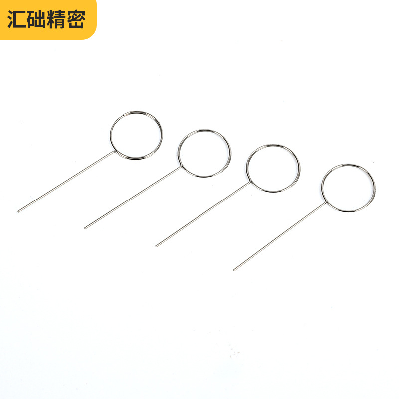 Cigarette Holder through Hole Needle Filter Element Cleaning Nozzle Stainless Steel through Needle 0.3/0.35/0.45 Filter through Hole Needle Weight