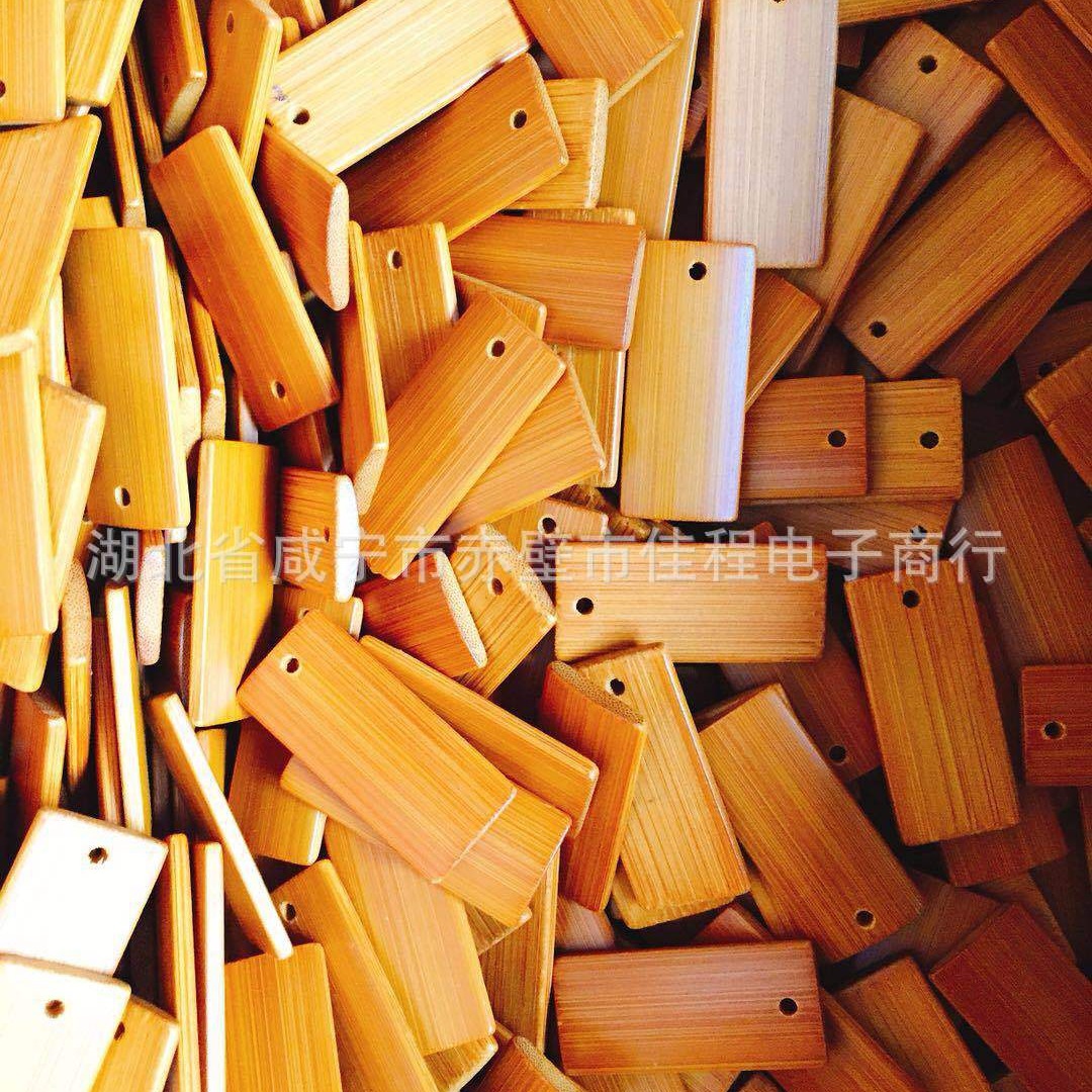 Ключница из бамбука с лазерной гравировкой Маленький бамбук Простой материал