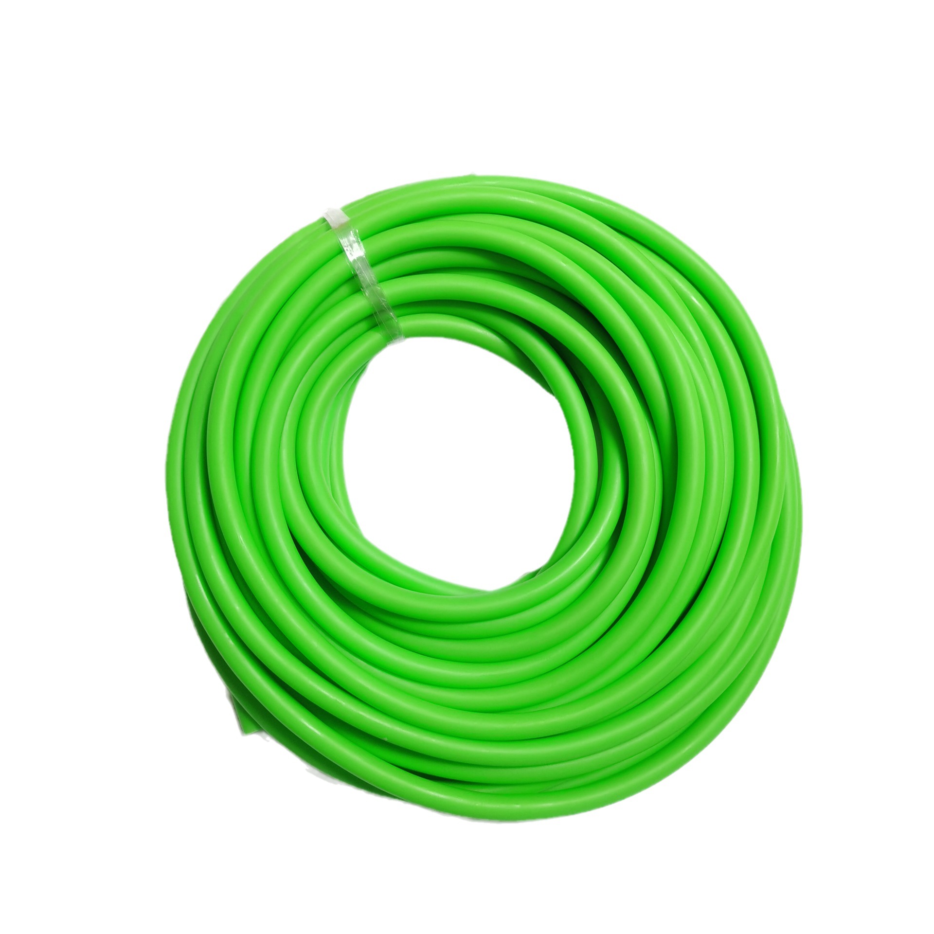 2040 fluorescent green 1636 hollow latex tube slingshot rubber band rebound fast power toy 1.6*3.6