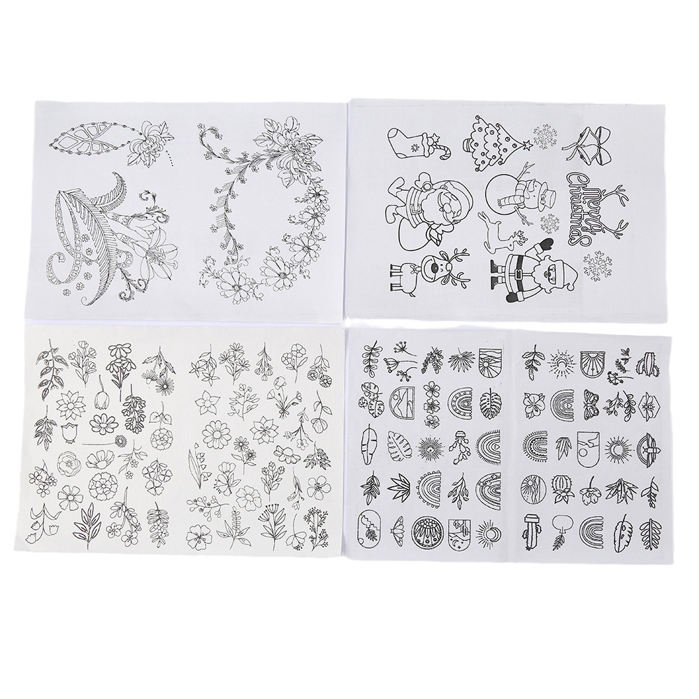 Low temperature soluble water soluble adhesive non-woven fabric self-adhesive adhesive water soluble DIY embroidery stabilizer printable pattern