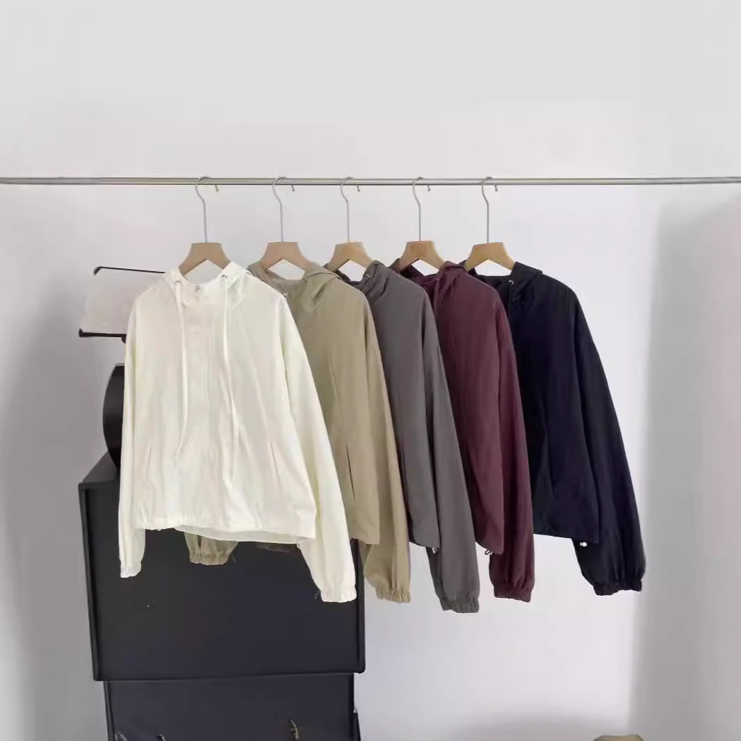 Короткое солнцезащитное пальто в корейском стиле, женское, лето 2025, тонкое, высококачественное, с завязками, повседневная куртка, модный топ