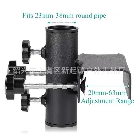 Factory wholesale new outdoor tricycle truck sun umbrella large umbrella clip truck stall fixed umbrella bracket