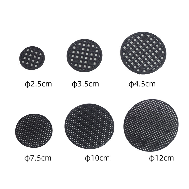 New Material Thickened Flower Pot Gasket Flower Pot Pot Bottom Leak-proof Soil Ceramic Pot Breathable Drainage Gasket Round Mesh