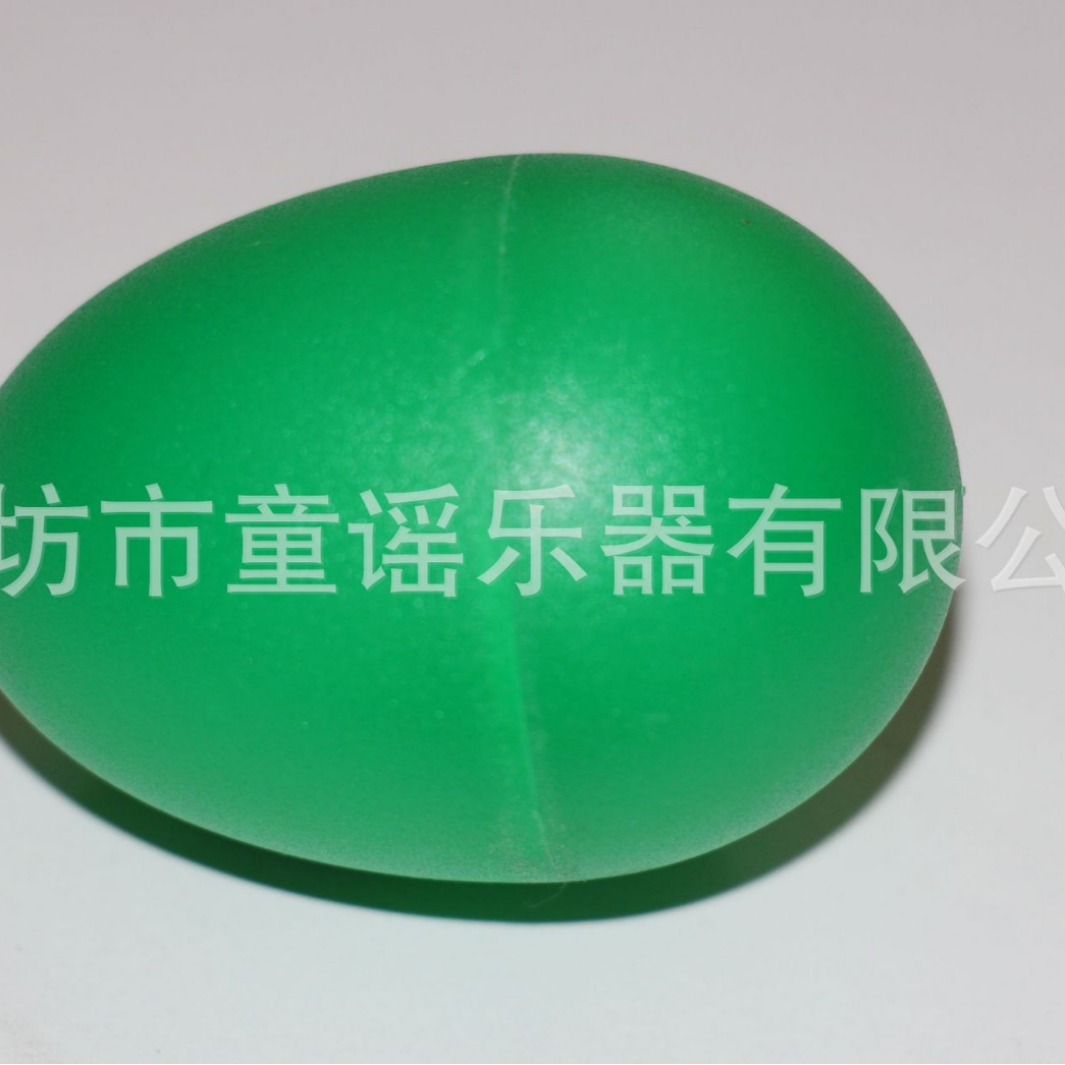 Factory wholesale color plastic sand egg percussion instruments egg performance props