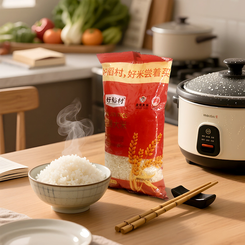 Haodao Village Panjin Rice Long Grain Fragrant Seasonal New Rice Pure Panjin Crab Field Rice Alkaline Soil Cultivation Large Packaging