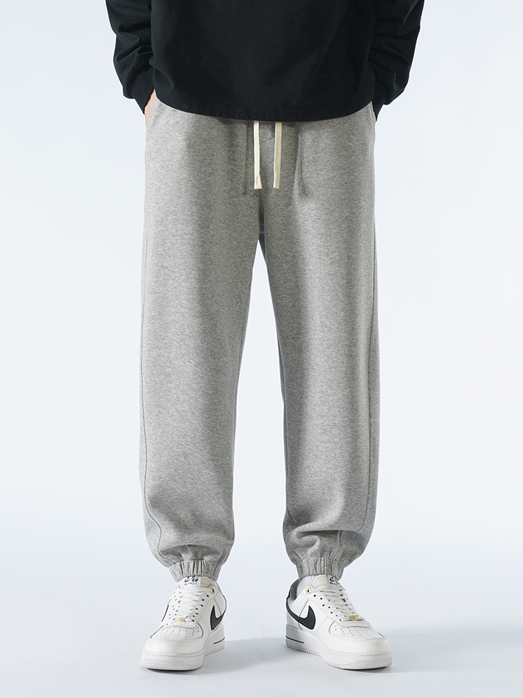 Sports Pants Men's Autum Black Loose Leggings Casual Pants Autum and Winter New Men's Sweatpants Men's Pants