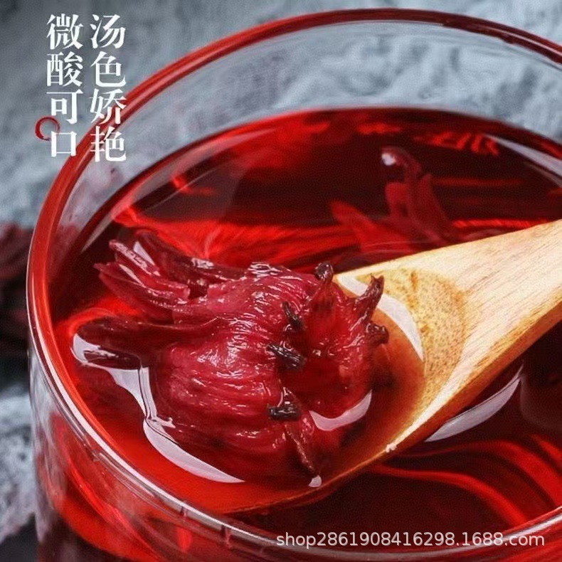Premium Chinese Herbal Medicine Roselle, Dried Roselle, Roselle Fruit, Roselle, Sun-Dried Black Plum, and Osmanthus Ingredients