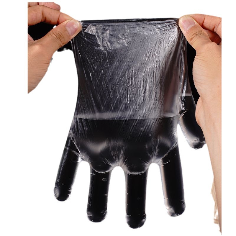 Disposable Gloves Plastic Transparent Thickeneded Durable Food Grade Foodie Crab Lobster Creative Packaging