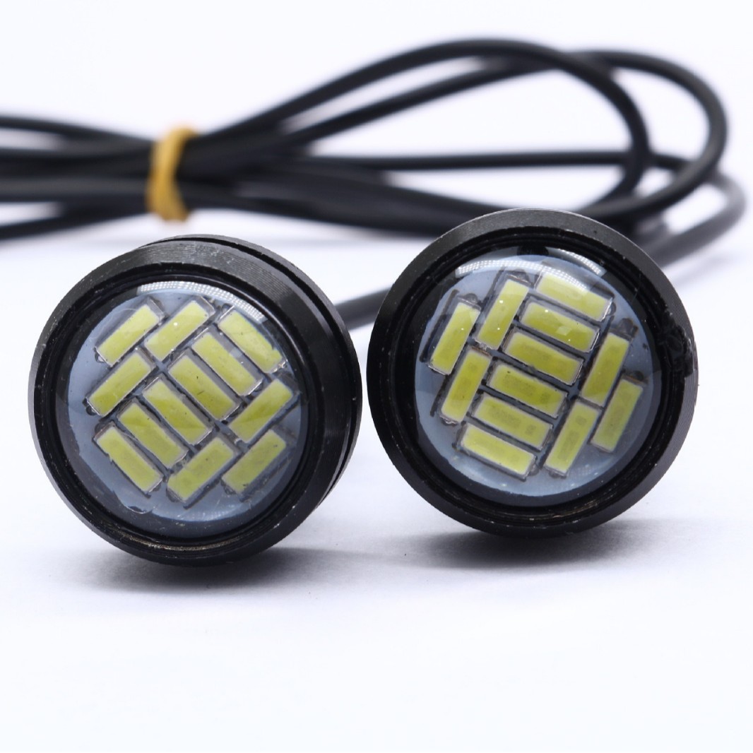 Spot Direct Sales Newly Upgraded 4014Led Aircraft Light 12Smd Car Motorcycle High-Brightness Waterproof Flash Modified Light