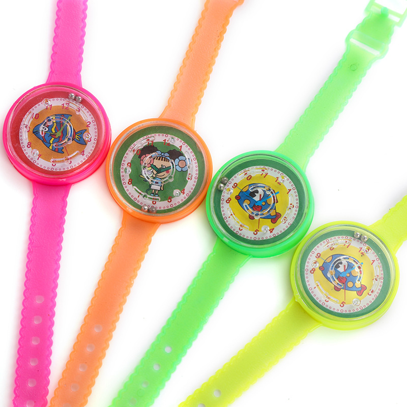 Factory Direct Sales Cartoon Watch Maze Gift Children's Toys Children's Educational Brain Toys Low Price Wholesale